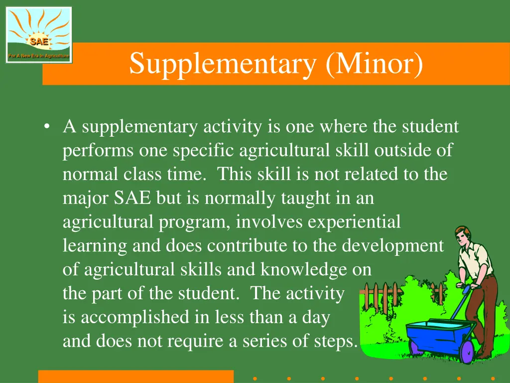 supplementary minor