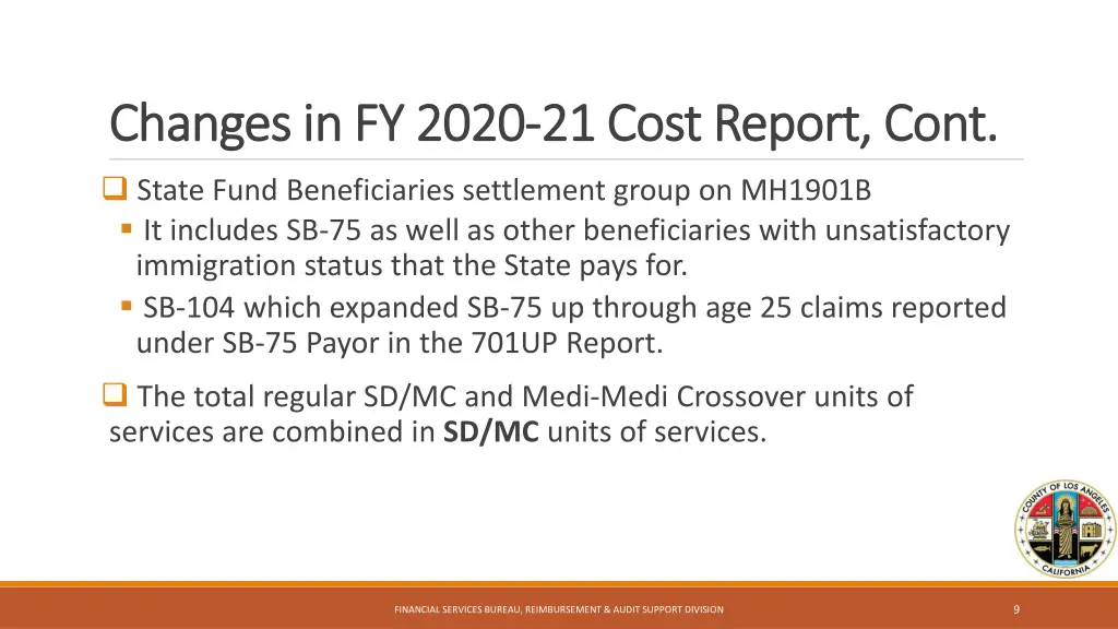 changes in fy 2020 changes in fy 2020 21 cost 2
