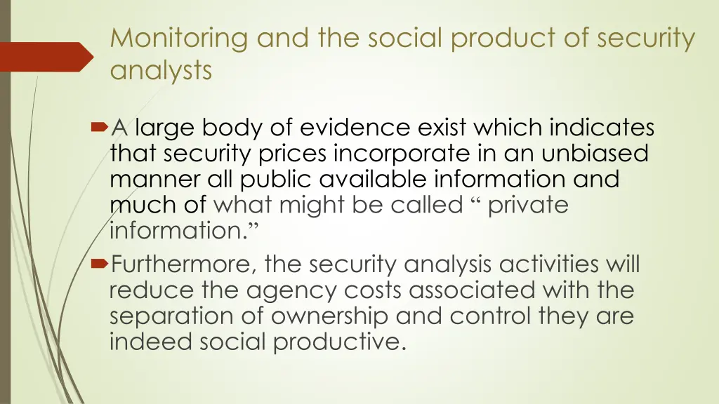 monitoring and the social product of security