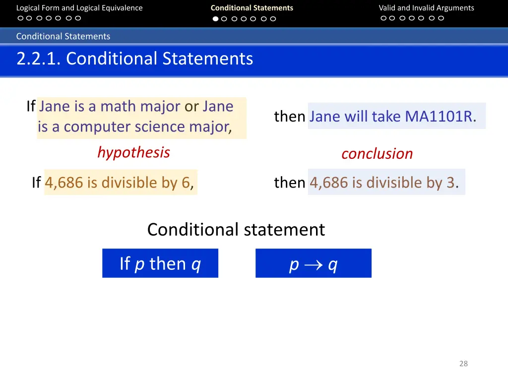 logical form and logical equivalence 27