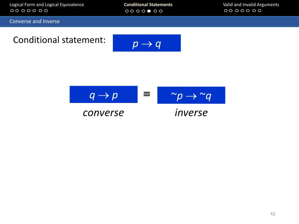 logical form and logical equivalence 41