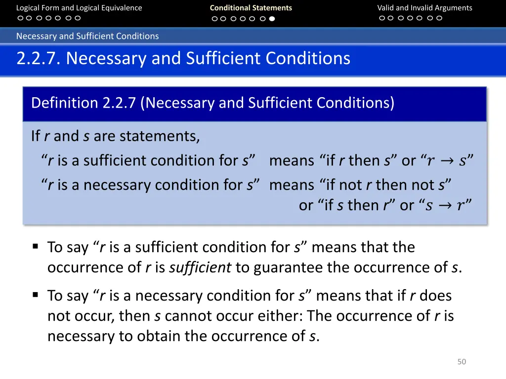 logical form and logical equivalence 49