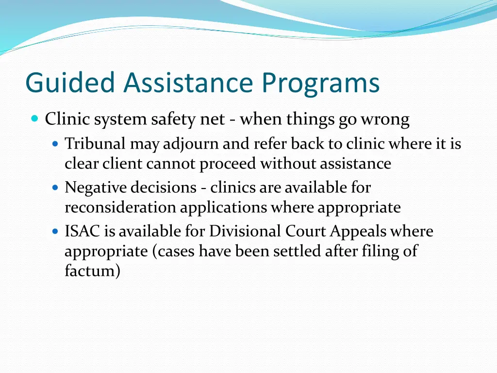 guided assistance programs 2