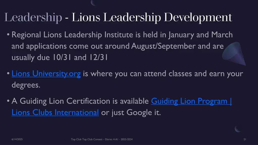 leadership lions leadership development 1