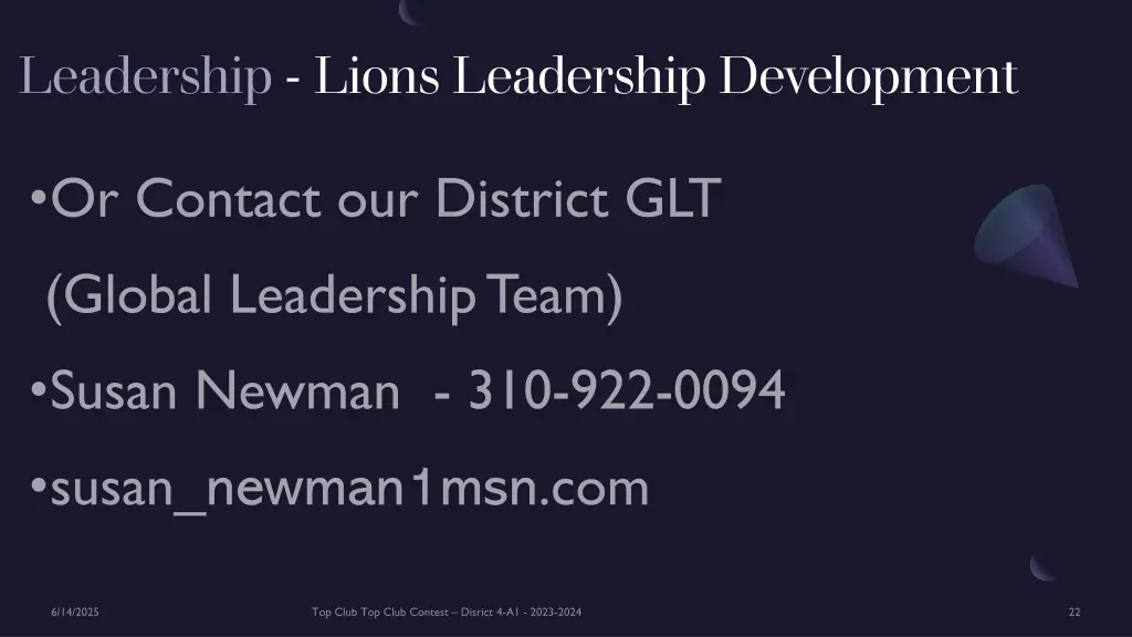 leadership lions leadership development 2