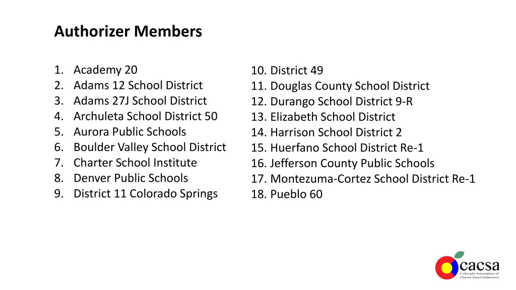 authorizer members