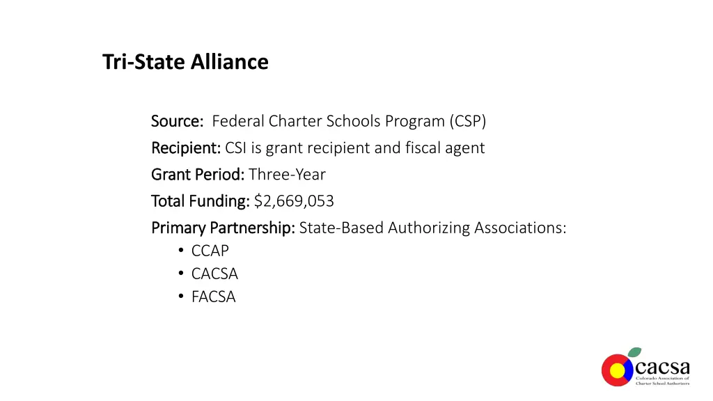 tri state alliance