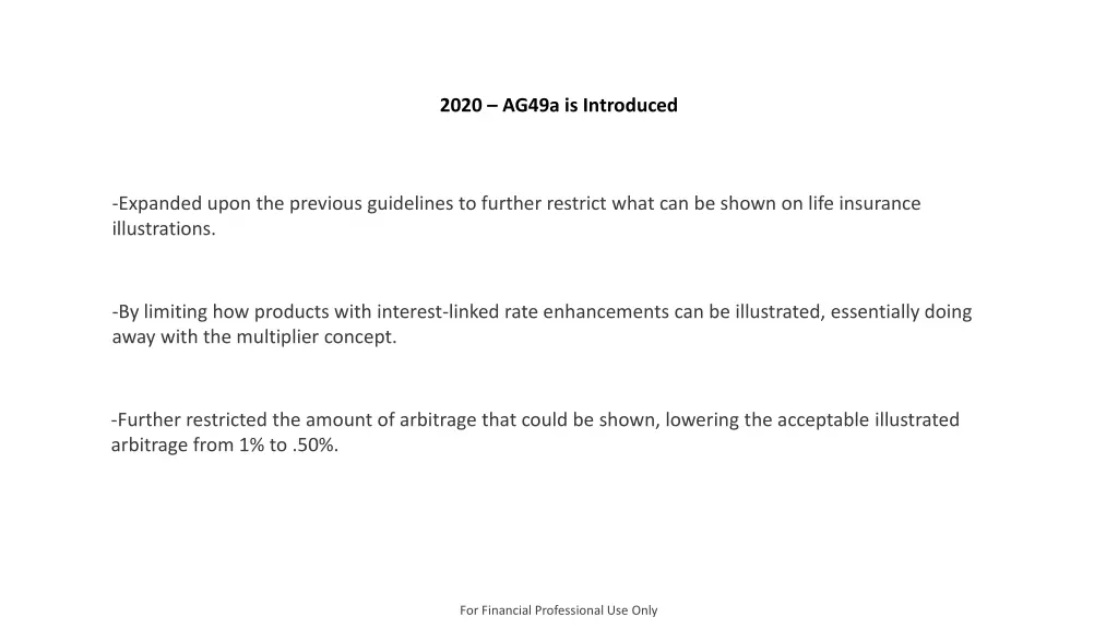 2020 ag49a is introduced