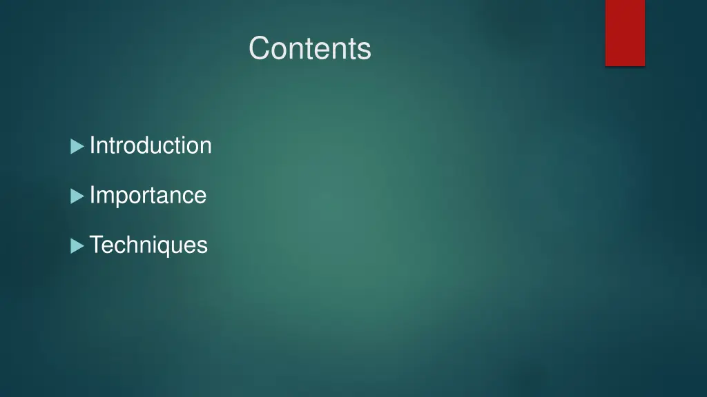 contents