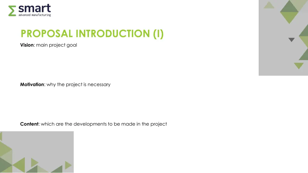 proposal introduction i