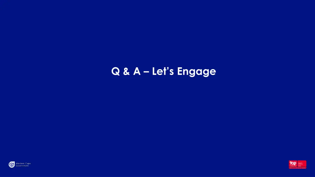 q a let s engage
