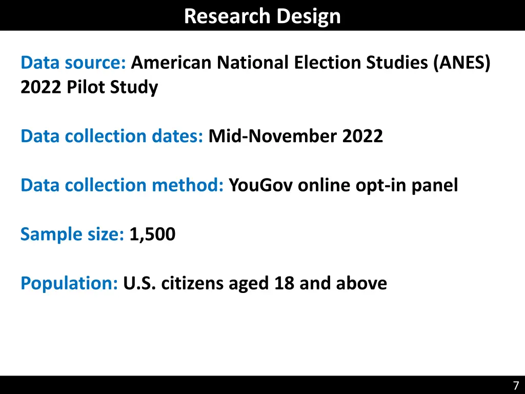 research design