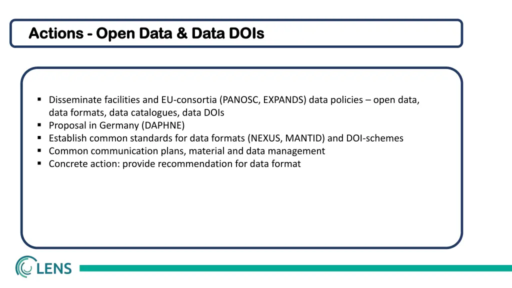 actions actions open data data dois open data