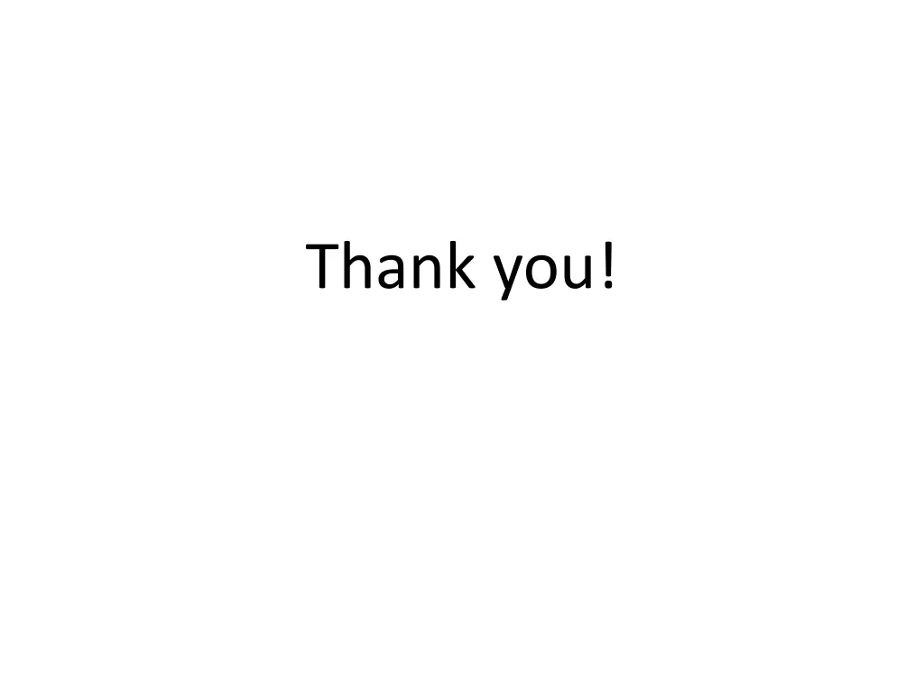 thank you