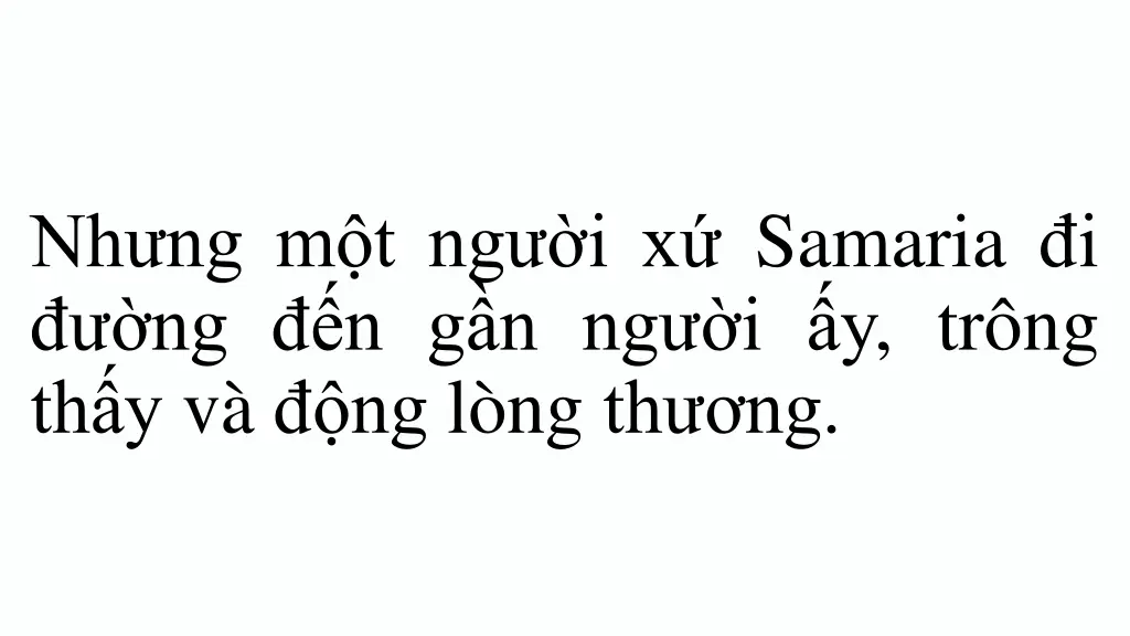 nh ng m t ng i x samaria