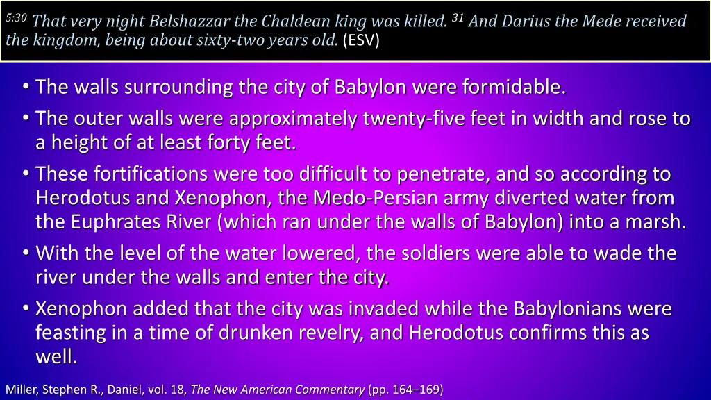 5 30 that very night belshazzar the chaldean king 1