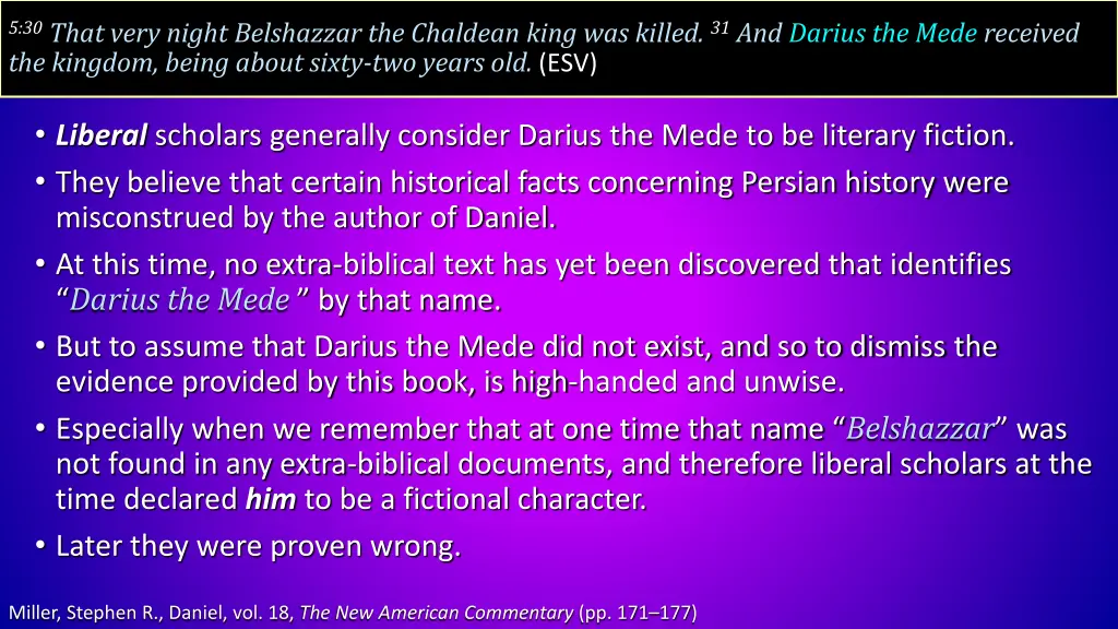 5 30 that very night belshazzar the chaldean king 4