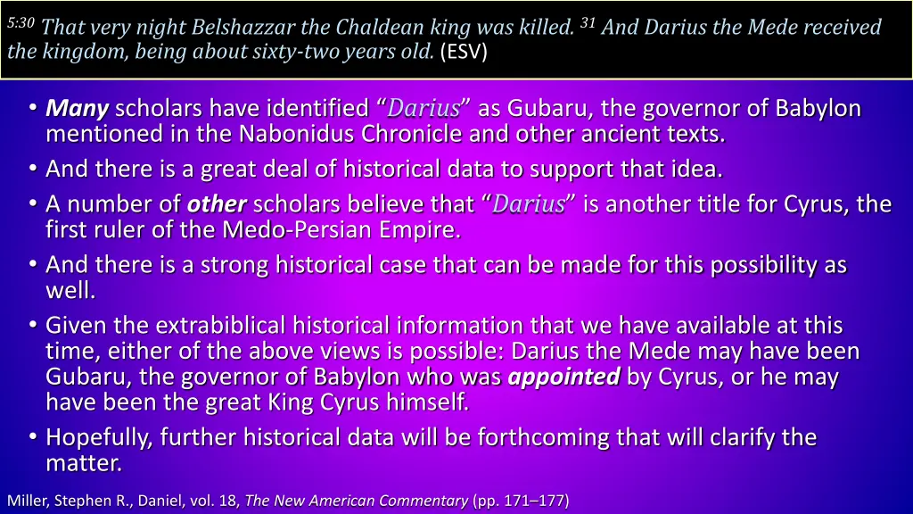 5 30 that very night belshazzar the chaldean king 5
