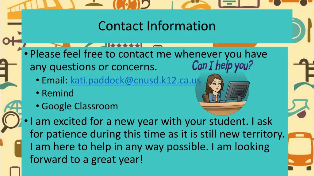 contact information