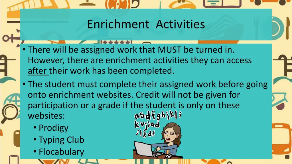 enrichment activities