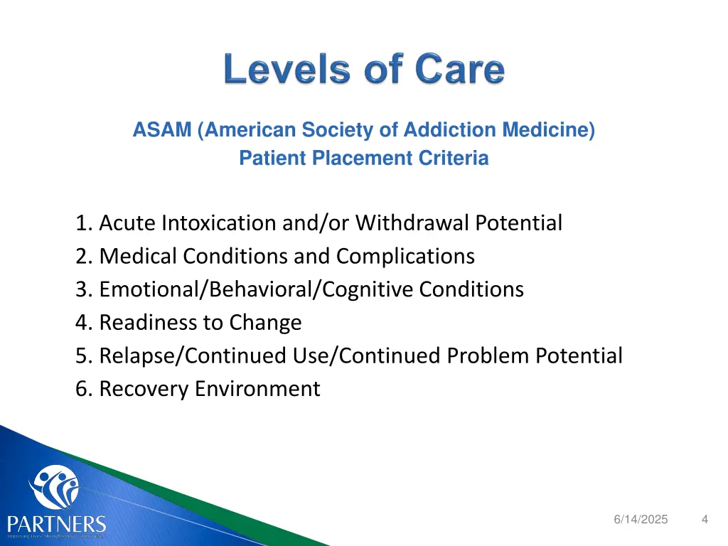 asam american society of addiction medicine