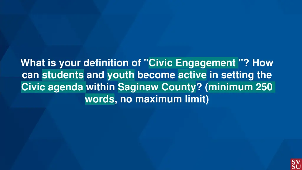 what is your definition of civic engagement