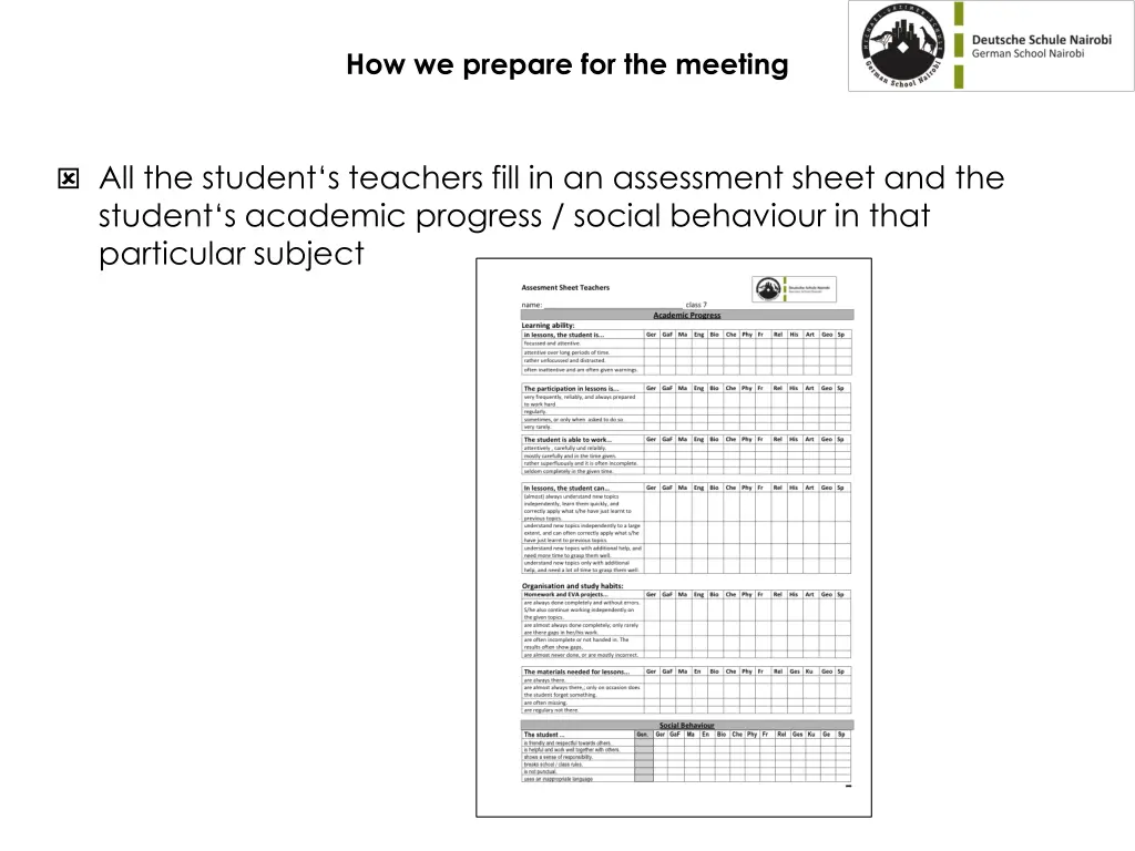 how we prepare for the meeting 1