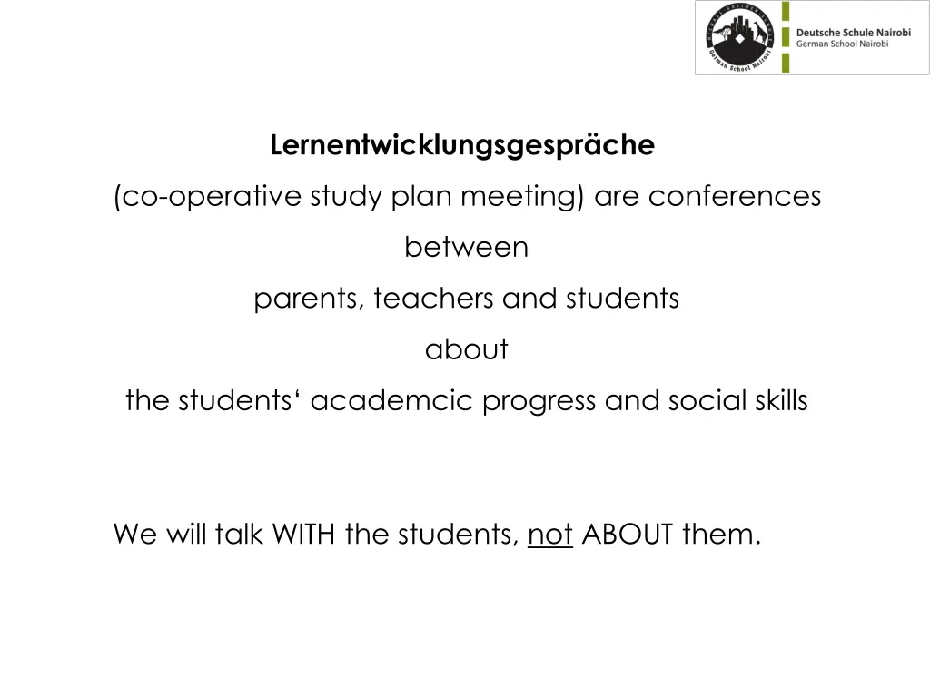 lernentwicklungsgespr che