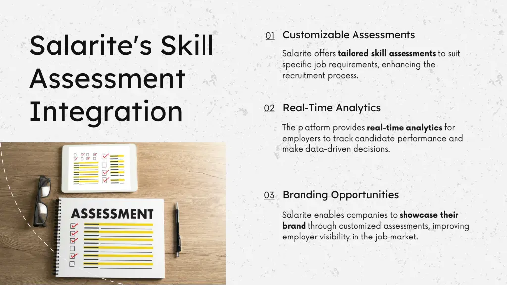 salarite s skill assessment integration