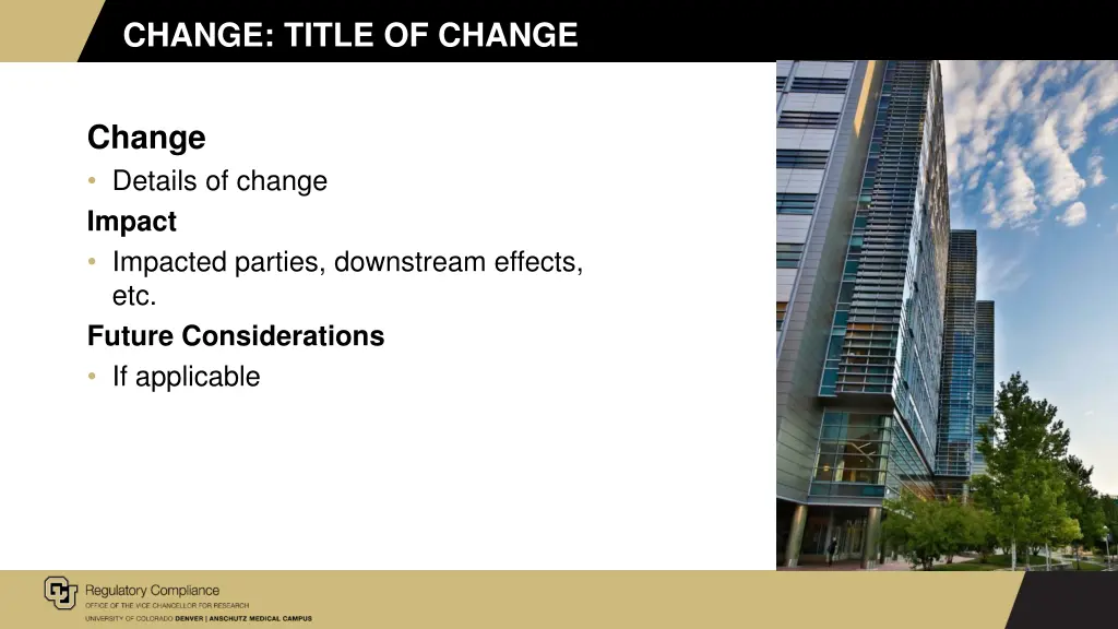 change title of change