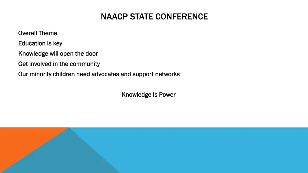 naacp state conference