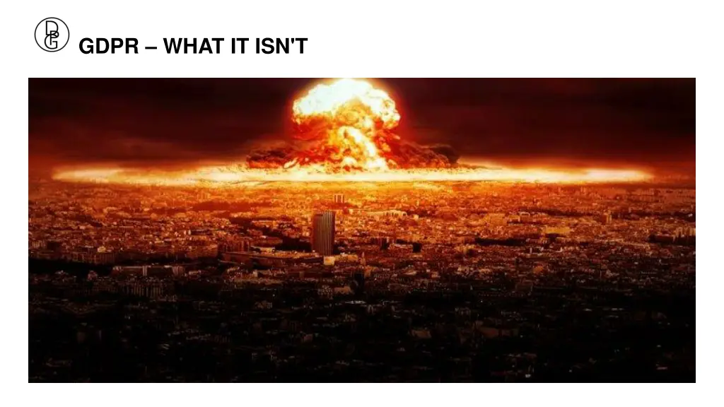 gdpr what it isn t