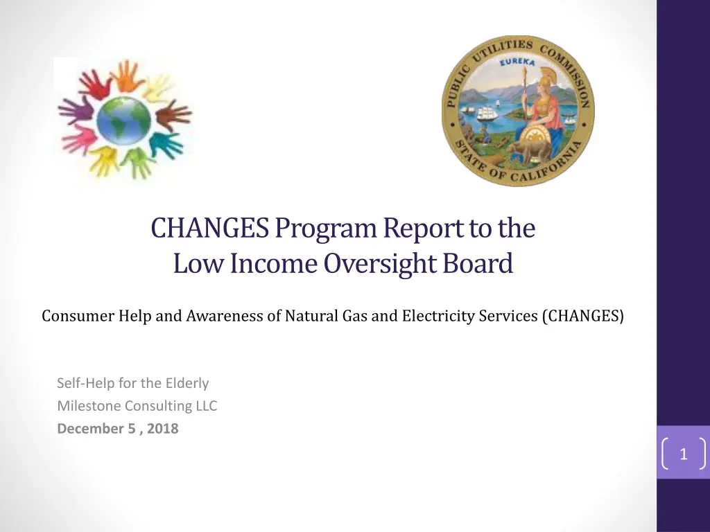 changes program report to the low income