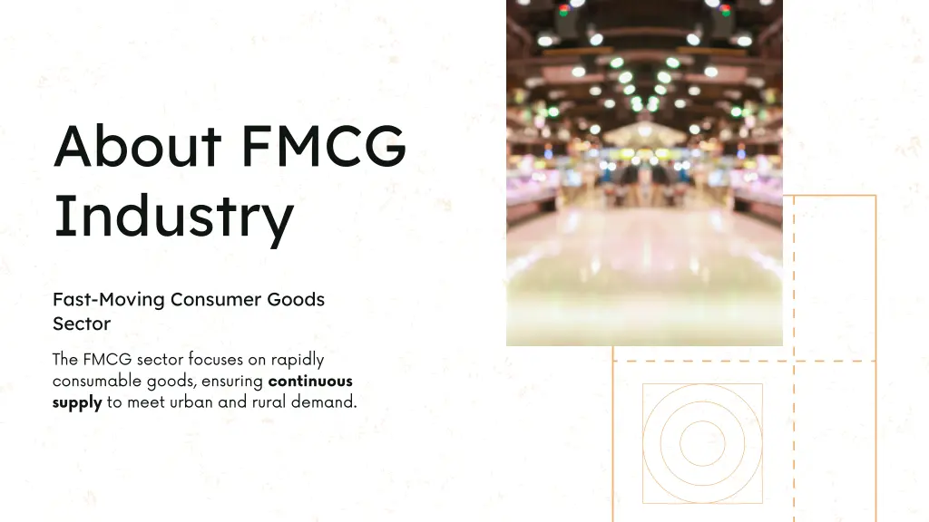 about fmcg industry