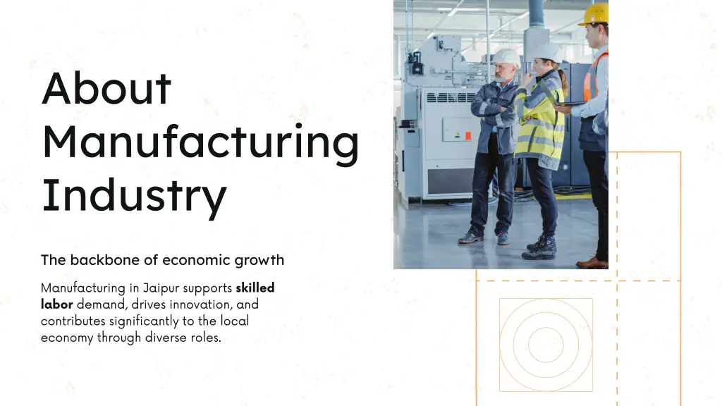 about manufacturing industry