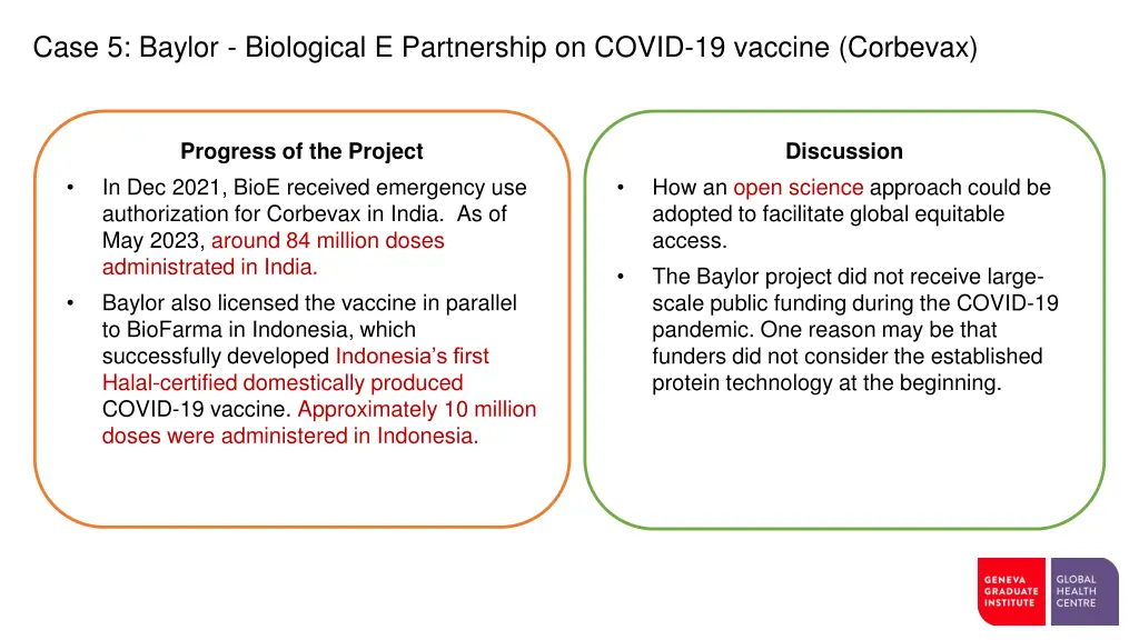 case 5 baylor biological e partnership on covid 1