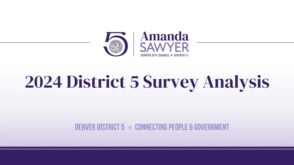 2024 district 5 survey analysis