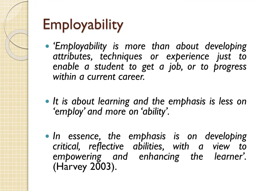 employability