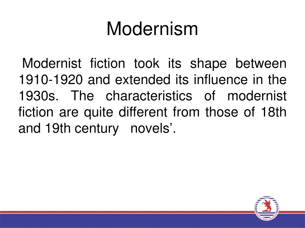 modernism