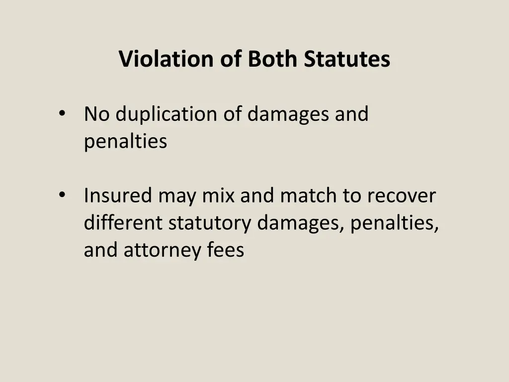 violation of both statutes