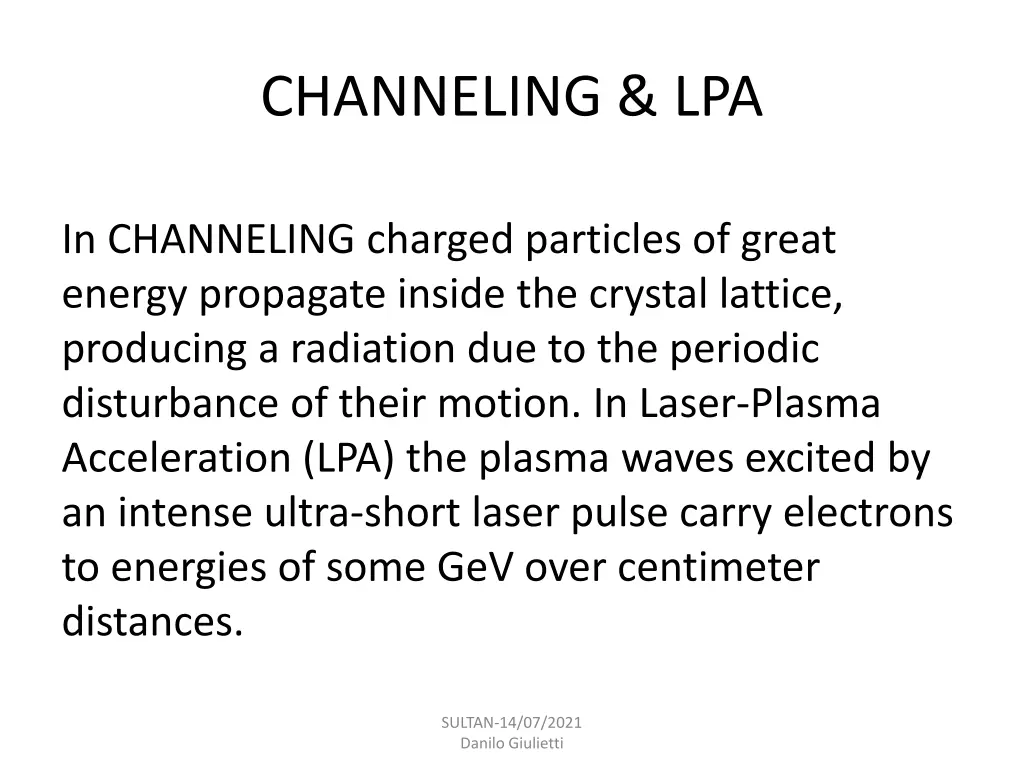 channeling lpa