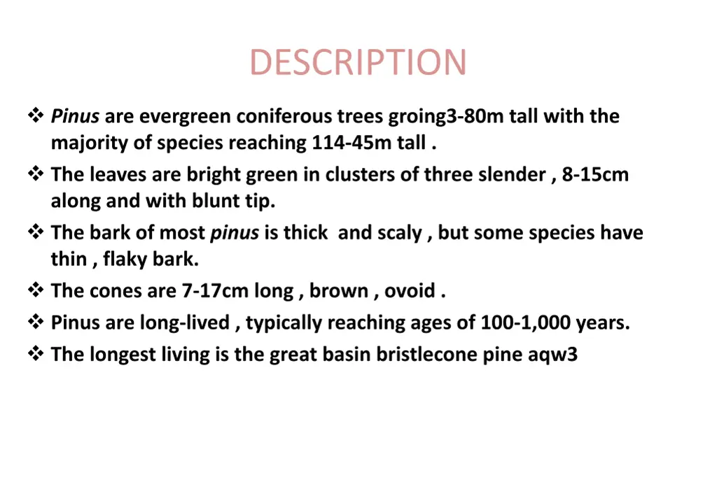 description