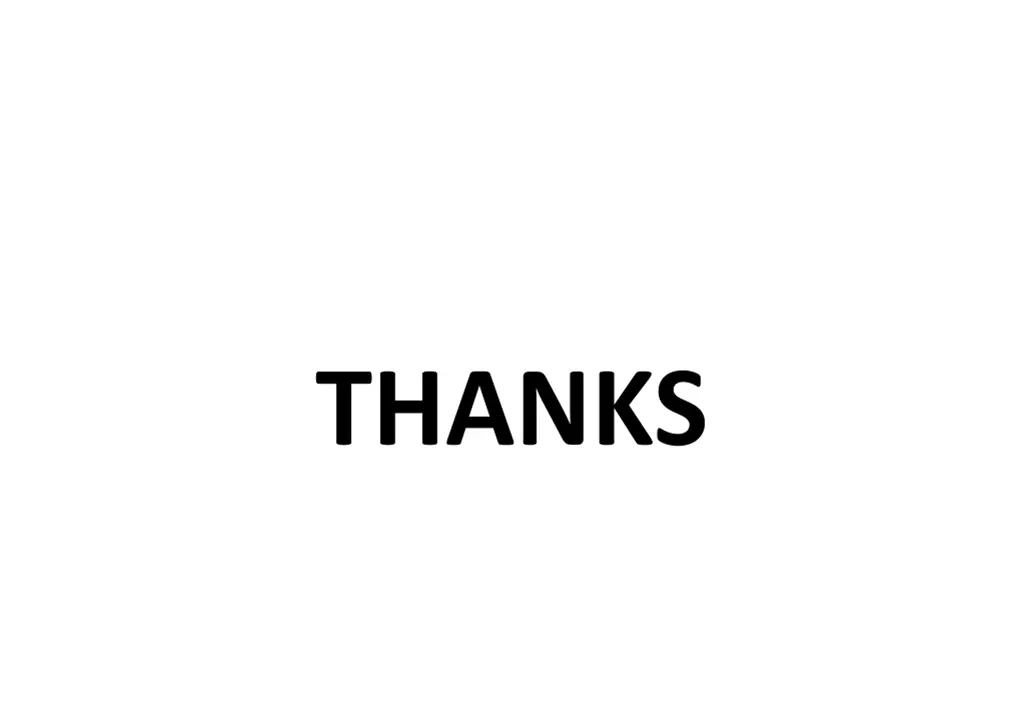 thanks