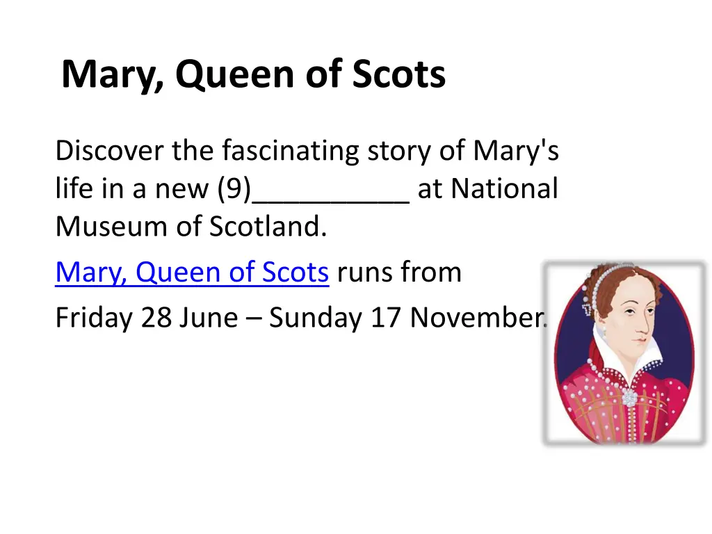mary queen of scots