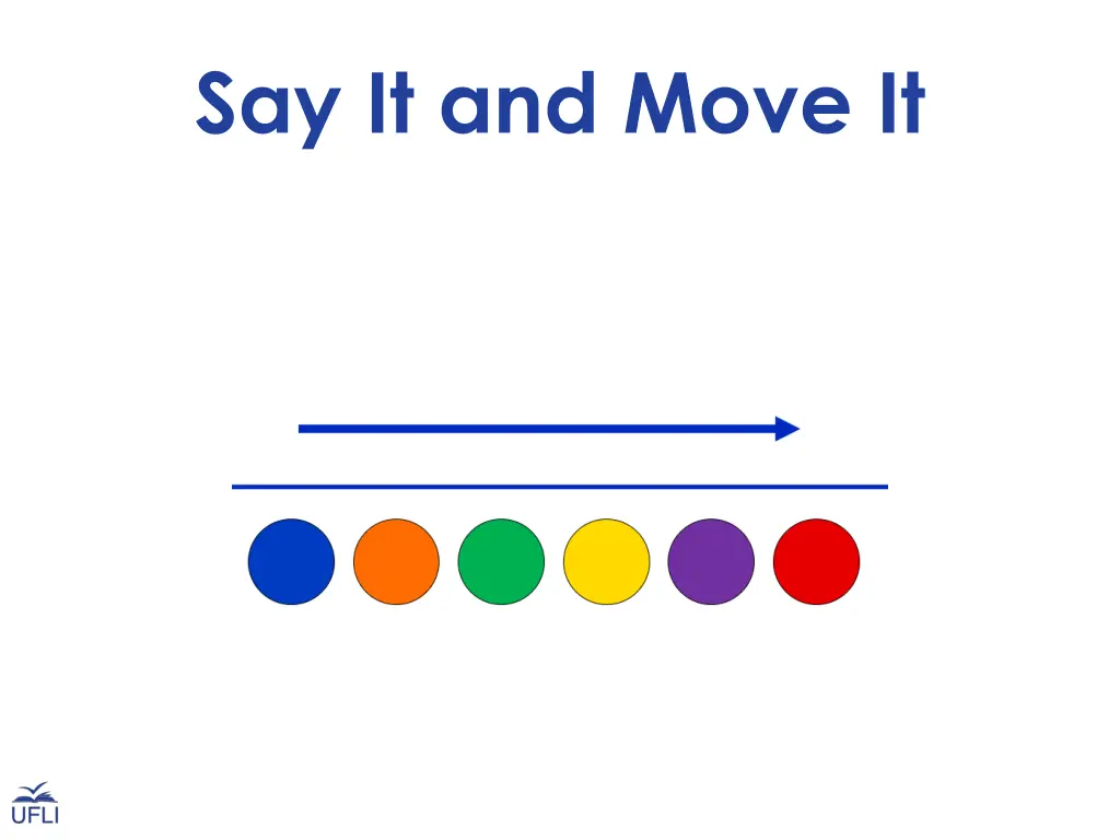 say it and move it