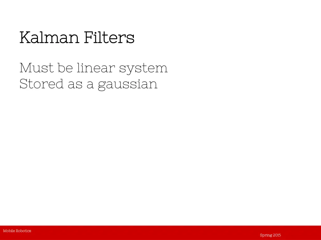 kalman filters kalman filters