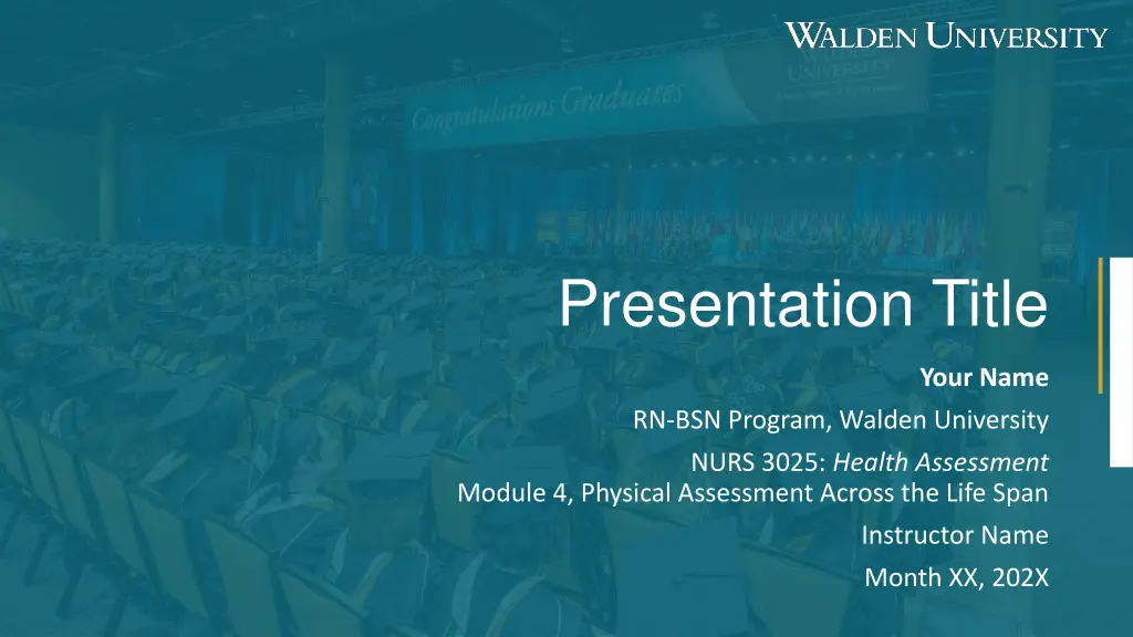 presentation title