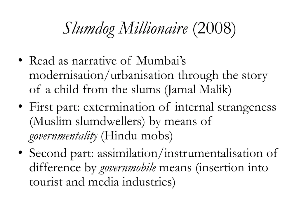 slumdog millionaire 2008