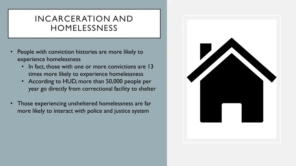 incarceration and homelessness