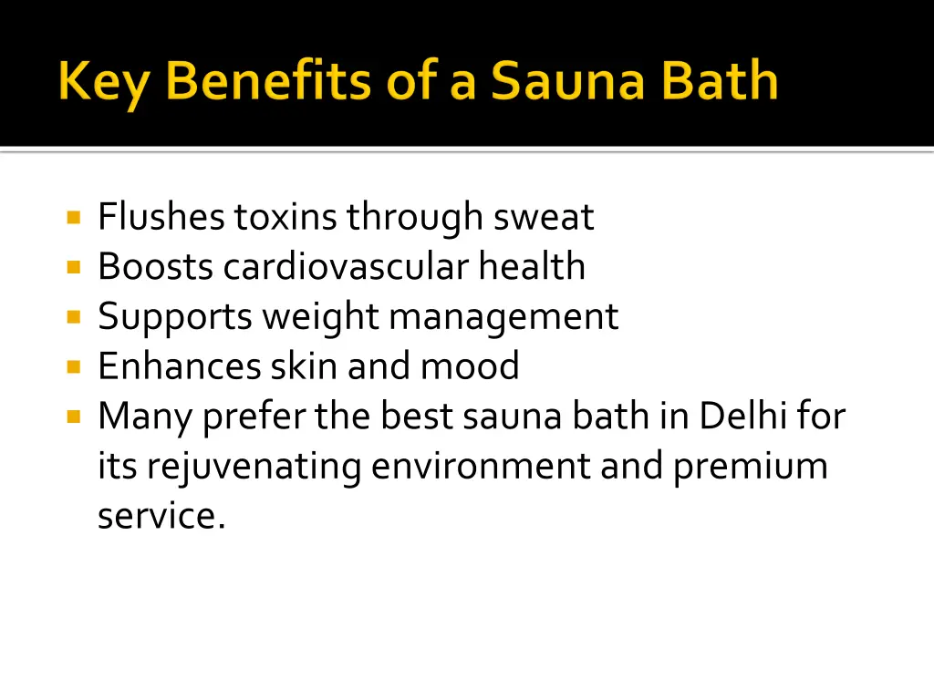 flushes toxins through sweat boosts